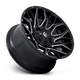 Fuel Wheels D76920009847 - Aluminum Wheels 20X10 Twitch D769 6 On 135/6 On 139.7 Gloss Black Milled 106.1 Bore -18 Offset Fuel Off Road Wheels