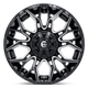 Fuel Wheels D76922008247 - Aluminum Wheels 22X10 Twitch D769 8 On 165.1 Gloss Black Milled 125.2 Bore -18 Offset Fuel Off Road Wheels