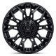 Fuel Wheels D77222001847 - Aluminum Wheels 22X10 Twitch D772 8 On 180 Blackout 124.3 Bore -18 Offset Fuel Off Road Wheels