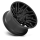 Fuel Wheels D77520009847 - Aluminum Wheels 20X10 Typhoon D775 6 On 135/6 On 139.7 Matte Black 106.1 Bore -18 Offset Fuel Off Road Wheels