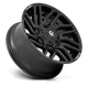 Fuel Wheels D77620909850 - Aluminum Wheels 20X9 Typhoon D776 6 On 135/6 On 139.7 Gloss Black 106.1 Bore 1 Offset Fuel Off Road Wheels