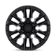 Fuel Wheels D80420908450 - D804 Flame 20X9 Blackout