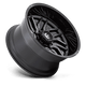 Fuel Wheels D80720901850 - Aluminum Wheels 20X9 Hurricane D807 8 On 180 Gloss Black Milled 124.2 Bore 1 Offset Fuel Off Road Wheels
