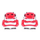 PowerStop S4832 - Power Stop 02-05 Dodge Ram 1500 Front Red Calipers w/Brackets - Pair