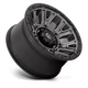 Fuel Wheels D82520008247 - Aluminum Wheels 20X10 Traction D825 8 On 165.1 Gunmetal Gray/Black Ring 125.1 Bore -18 Offset Fuel Off Road Wheels