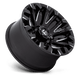 Fuel Wheels D82820001847 - Aluminum Wheels 20X10 Quake D828 8 On 180 Gloss Black Milled 124.2 Bore -18 Offset Fuel Off Road Wheels