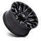 Fuel Wheels D82820901850 - Aluminum Wheels 20X9 Quake D828 8 On 180 Gloss Black Milled 124.2 Bore 1 Offset Fuel Off Road Wheels
