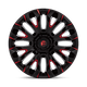 Fuel Wheels D82918906550 - Aluminum Wheels 18X9 Quake D829 5 On 114.3 Gloss Black Milled Red 72.56 Bore 1 Offset Fuel Off Road Wheels
