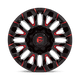 Fuel Wheels D82920001747 - Aluminum Wheels 20X10 Quake D829 8 On 170 Gloss Black Milled Red 125.1 Bore -18 Offset Fuel Off Road Wheels