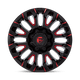 Fuel Wheels D82920908250 - Aluminum Wheels 20X9 Quake D829 8 On 165.1 Gloss Black Milled Red 125.1 Bore 1 Offset Fuel Off Road Wheels