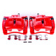 PowerStop S7120 - Power Stop 13-18 Mazda CX-5 Front Red Calipers w/Brackets - Pair