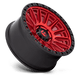 Fuel Wheels D83420908450 - Aluminum Wheels 20X9 Cycle D834 6 On 139.7 Candy Red/Black Ring 106.1 Bore 1 Offset 34.2 Lbs Fuel Off Road Wheels