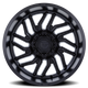 Fuel Wheels D8642000B447 - Aluminum Wheels 20X10 Hurricane D864 5 On 139.7 Blackout 78.1 Bore -18 Offset Fuel Off Road Wheels