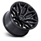 Fuel Wheels FC854BT22128744N - Flux 22X12 Gloss Black Brushed Face With Gray Tint