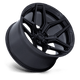 Fuel Wheels FC854MX17905001 - D854 17X9 5X5.0 BLK-OUT 1MM
