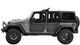Bestop 51733-17 - Upper Fabric Half Doors