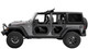 Bestop 51733-17 - Upper Fabric Half Doors