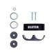Bilstein 25-311990 - B8 5160 07-17 Jeep Wrangler reservoir shock absorbers