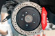 BMR DBK573 - 14-19 Chevrolet Corvette Brake Kit For 15in Conversion Drilled And Slotted Rotors/Red Calipers