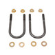 Husky Towing UBK238510 - Leaf Spring Axle U Bolt