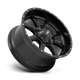 Moto Metal MO970210353A24N - Mo970 20X10 Gloss Black With Milled Lip