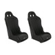 Simpson Safety S104-304-2 - Simpson Racing Vortex II Off-Road Suspension Seats Black/Black PAIR