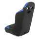 Simpson Safety S104-307-2 - Simpson Racing Vortex II Off-Road Suspension Seats Black/Black PAIR