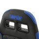 Simpson Safety S104-307-2 - Simpson Racing Vortex II Off-Road Suspension Seats Black/Black PAIR