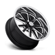 US Mags U11720807345 - U117 Rambler 20X8 Gloss Black Milled