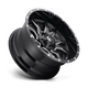 Fuel Wheels D62720907057US - Aluminum Wheels 20X9 Vandal D627 5 On 139.7/5 On 150 Gloss Black Milled 110.1 Bore 20 Offset Fuel Off Road Wheels