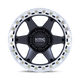 KMC KM238MD20100M48N - Km238 Vi Beadlock 20X10 Satin Black W/ Machined Ring