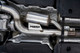 MBRP S4620304 - 2022-Up Audi S3 Armor Pro 3 Inch Cat-Back Exhaust System with Quad Mirror Polished Tips, Valve Delete