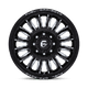 Fuel Wheels D86822827245 - D868 Arc Dually 22X8.25 Gloss Black Milled