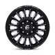 Fuel Wheels D86822829245 - D868 Arc Dually 22X8.25 Gloss Black Milled
