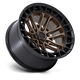 Fuel Wheels FC874ZB20906301 - Fc874 Celsius 20X9 Matte Bronze W/ Matte Black Lip