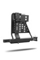 Go Rhino HC200T - Swing-A-Way Hitch Mounted Tire Carrier (Lic. Plate Lights Not Included) - Textured Black
