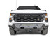 Fab Fours CS22-X5651-1 - Matrix Front Bumper; 2 Stage Black Powder Coated; Sensor Bumper; w/No Guard;