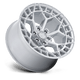 Fuel Wheels FC873SD20905001 - Fc873 Charger 20X9 Gloss Silver W/ Machined Face