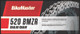 BikeMaster 197403 - 520x120 BMZR Z-Ring Chain - Chrome/Chrome