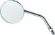 BikeMaster 600802 - 3in Adjustable Round Mirror 10mm - Each - Chrome