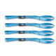 Borne Off-Road BNRTC-TDMD-4BL - Medium-Duty Ratchet Tie-Down Kit (4-Pack) Blue