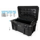 Borne Off-Road BNHC-095LG - Hard Case 95QT Light Grey