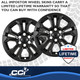 Coast To Coast IMP511BLK - Fits Over and Into OEM Wheel
