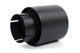 Dinan D663-0601-BOX - Double-Walled 4" Clamp-On Exhaust Tip (Black Ceramic)