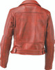 Kuryakyn 094393 - Leather By River Road Arabian Spice Leather Jacket Red Womens - Small
