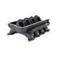Holley EFI 300-921BK - ULTRA LO-RAM BASE, FORD COYOTE FRONT FEED BLACK