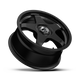 fifteen52 STCAB-77554+40 - Chicane 17x7.5 / 5x100 BP / 40mm ET / 73.1mm CB / 5.82in BS / Asphalt Black Wheel