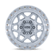 KMC KM553SD17855000 - Km553 Torx 17X8.5 Gloss Silver W/ Machined Face