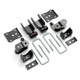 QA1 LK11-FF04 - 21-25 Ford F150 4WD Single Adjustable Lowering Kit w/ Spindles - 3.5-5.5in