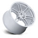 Rotiform RC209SD19855M35 - Rc209 Rps 19X8.5 Matte Silver W/ Diamond Cut Lip